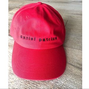 NWOT Daniel Patrick Red Adjustable Dad Cap